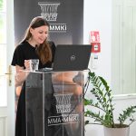 Kateřina Štroblová angol nyelvű előadása a Hild-villában