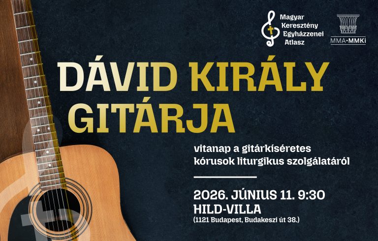 Dávid király gitárja – vitanap a gitárkíséretes kórusok liturgikus szolgálatáról