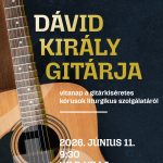 Dávid király gitárja – vitanap a gitárkíséretes kórusok liturgikus szolgálatáról